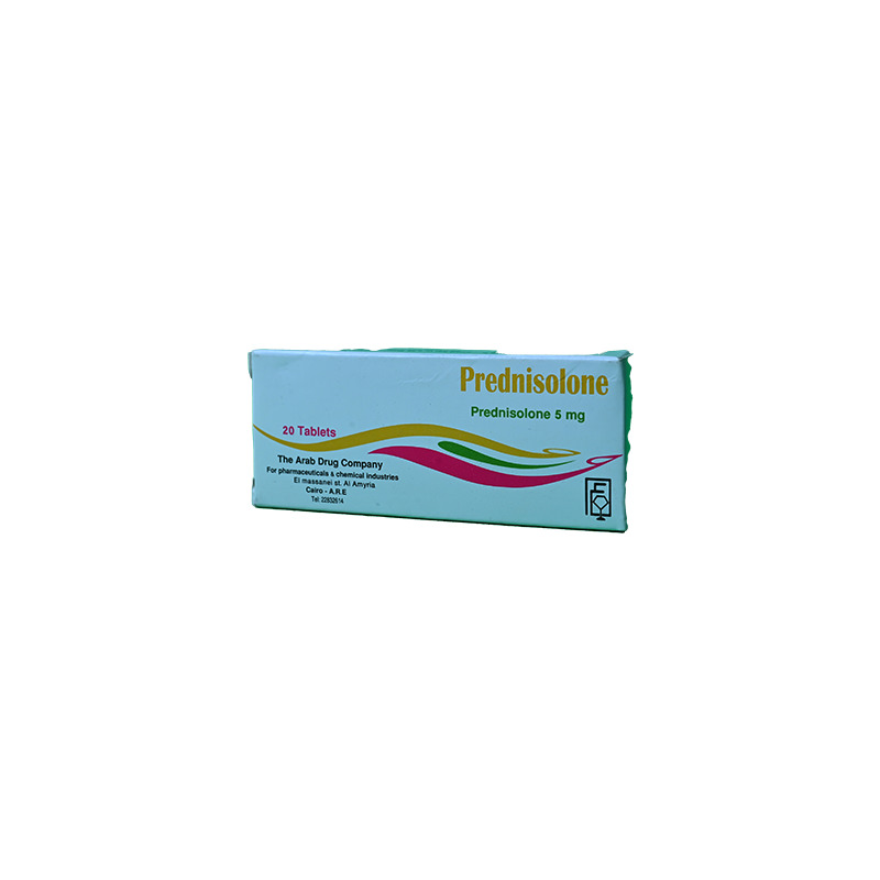PREDNISOLONE 5 MG 20 TABLET