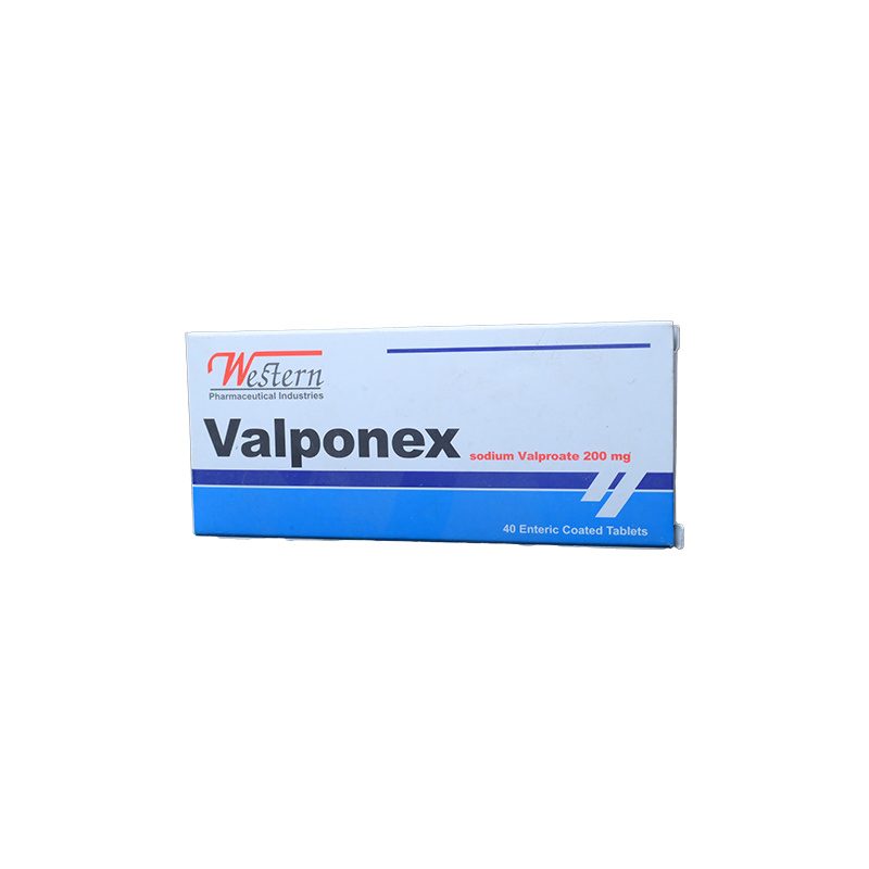 VALPONEX 200 MG 40 TABLET