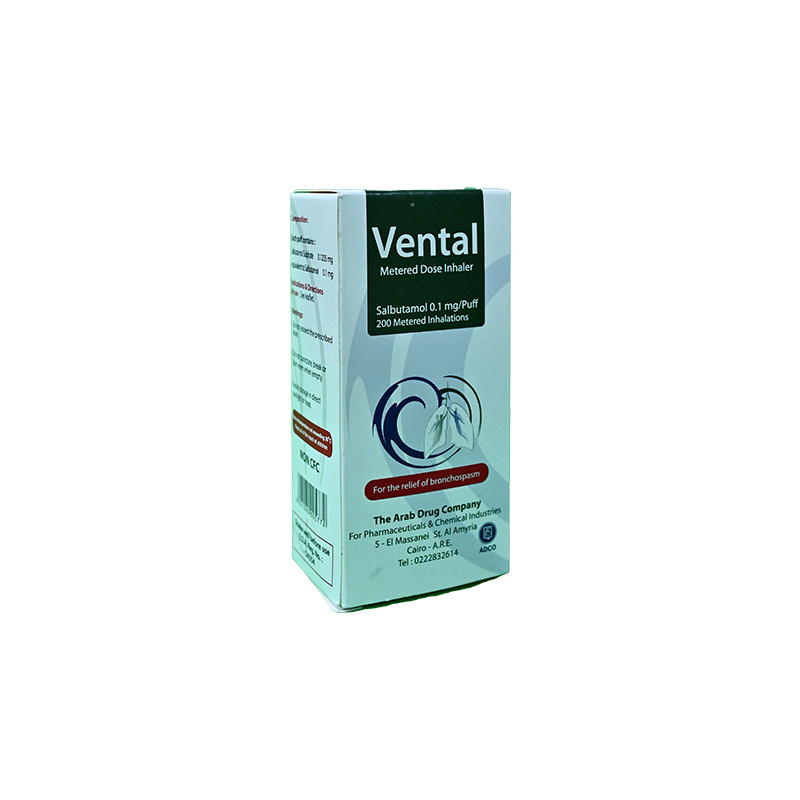 VENTAL INHALER 200 DOSE