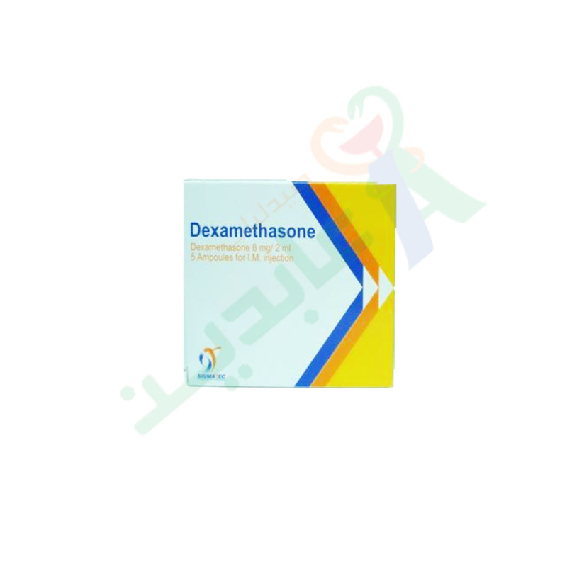 DEXAMETHASON 8 MG 5 AMPULES--