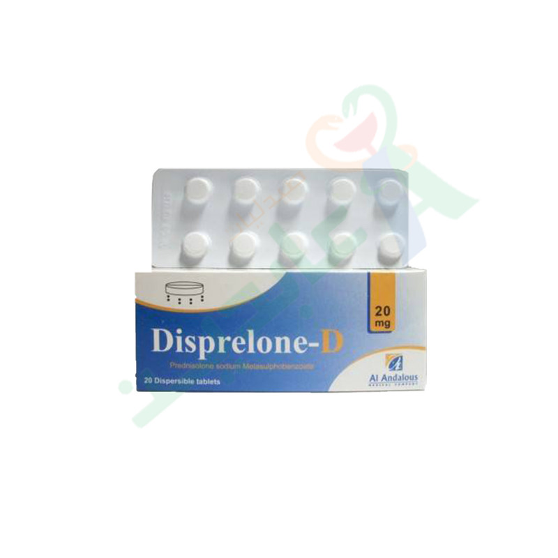 DISPRELONE-D 20 MG 20 TABLET--