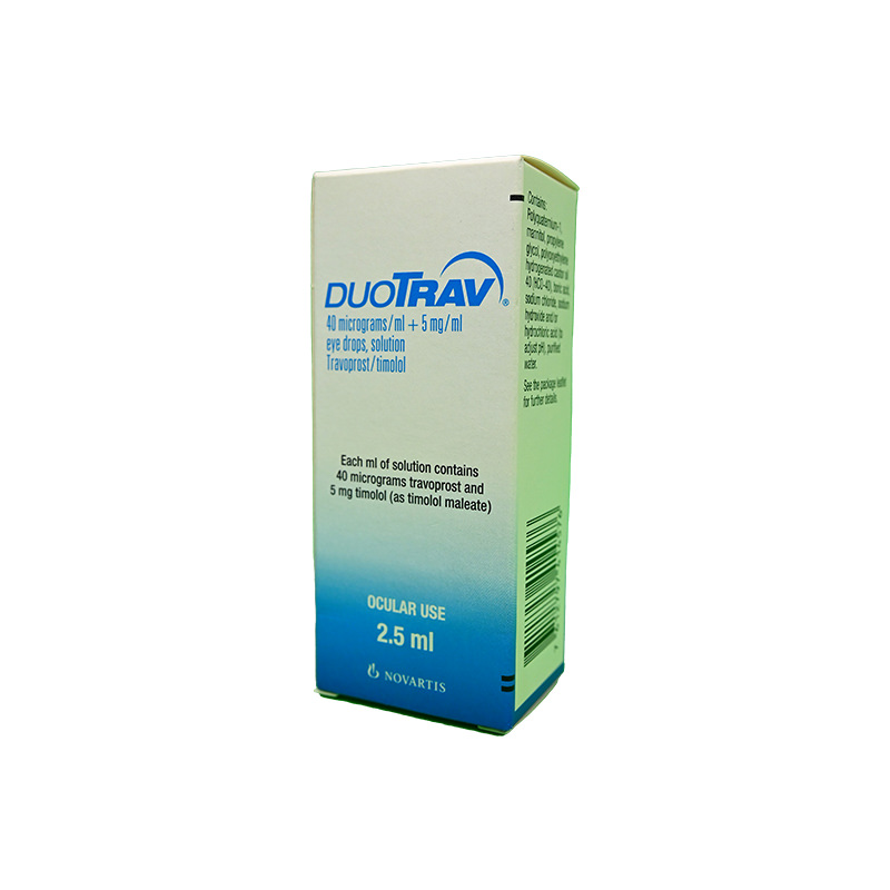 DUOTRAV EYE DROPS 2.5 ML
