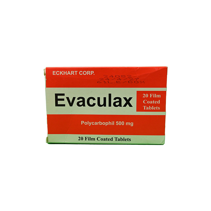 EVACULAX 20 CAPSULES