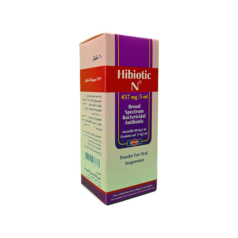 HIBIOTIC-N 457 MG SUSPENSION 60 ML