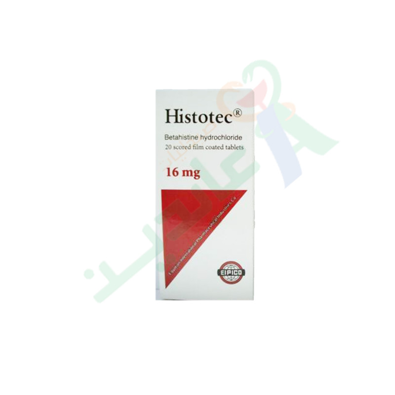 HISTOTEC 16 MG 20 TABLET