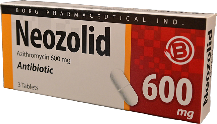 NEOZOLID 600 MG 3 TABLET