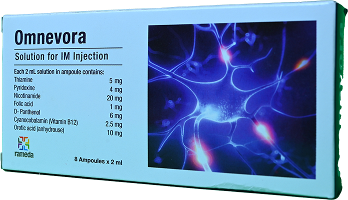 OMNEVORA 2ML/IM 8 AMPULES