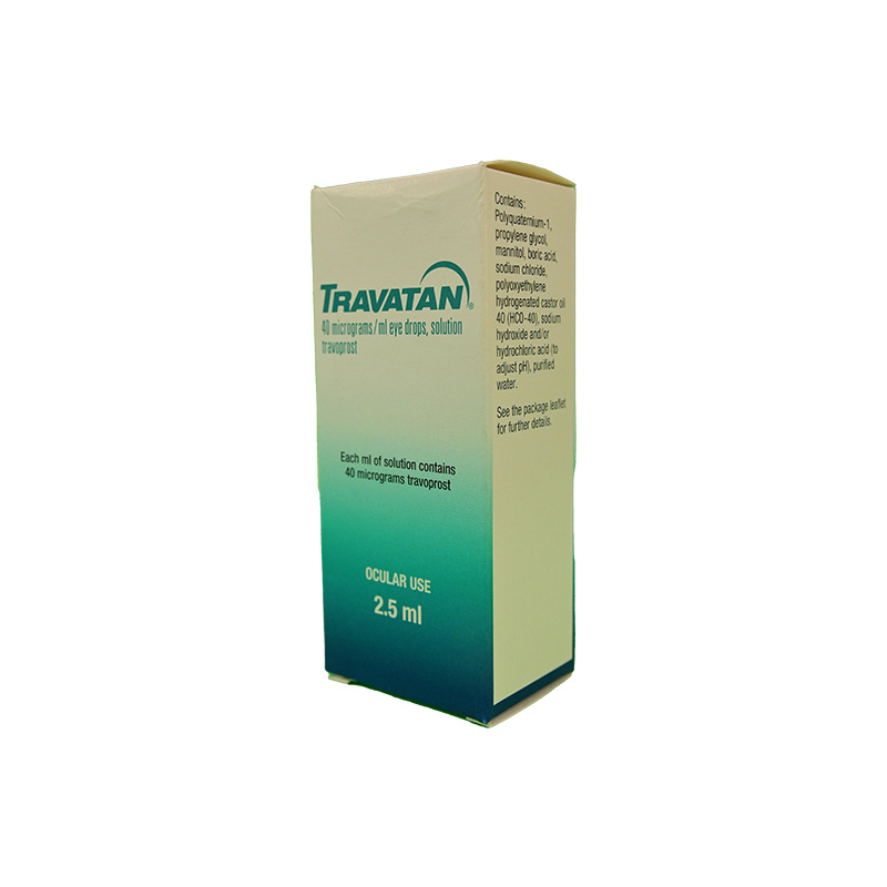 TRAVATAN DROPS 2.5 ML