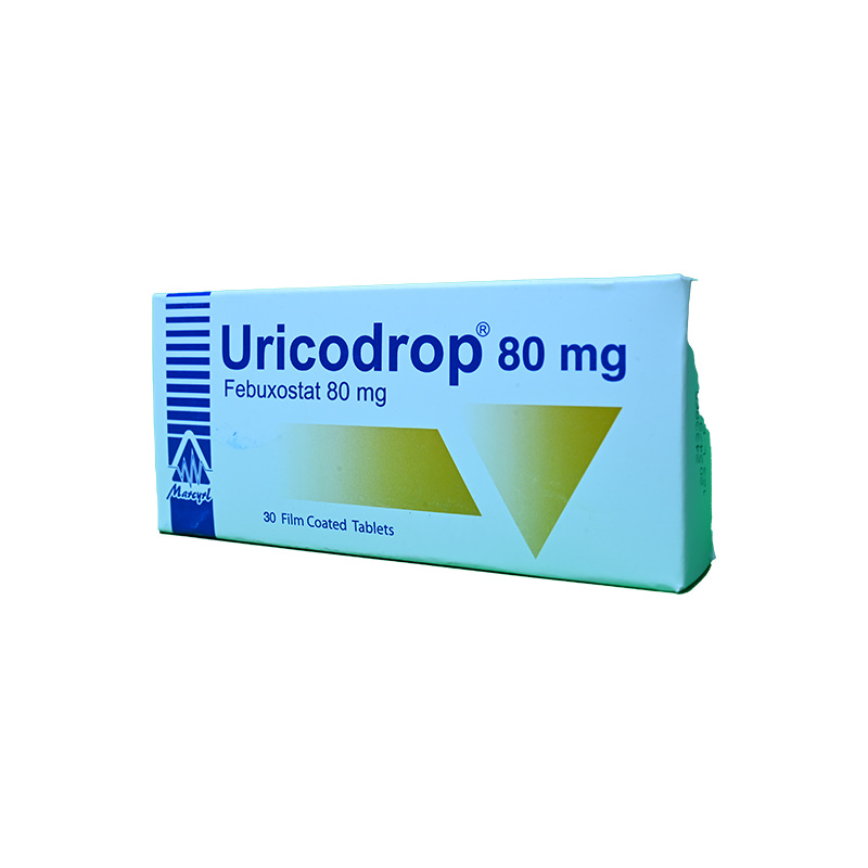 URICODROP 80 MG 30 TABLET
