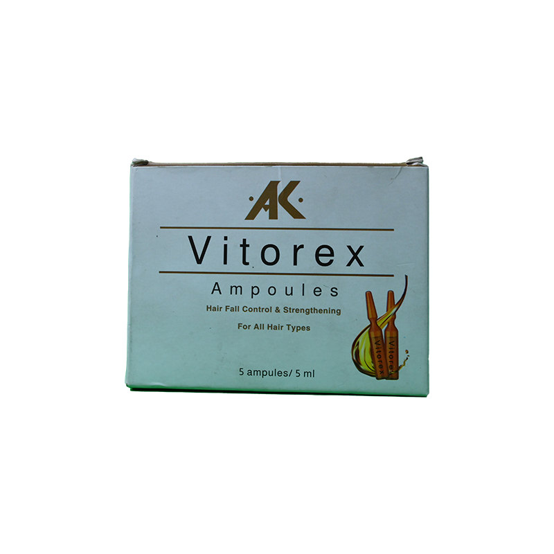 VITOREX HAIR TONIC LOTION 5 AMPULES