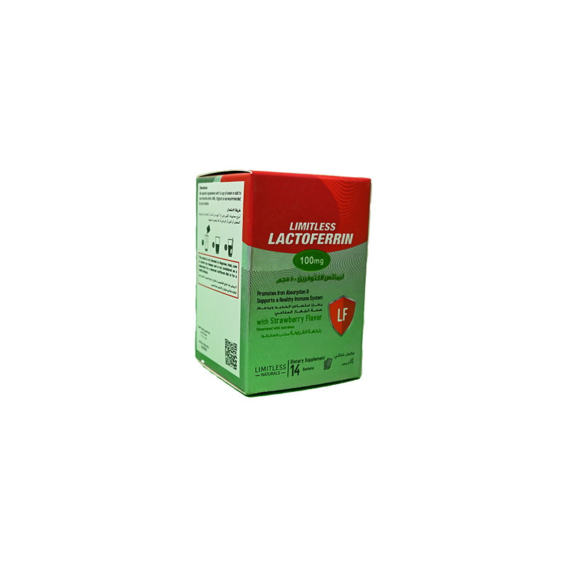 LIMITLESS LACTOFERRIN 100 MG 14 SACHETS
