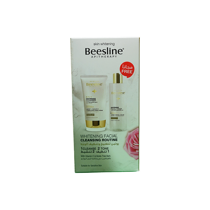 BEESLINE WHITENING FACIAL CLEANSING ROUTINE