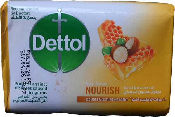 DETTOL NOURISH ANTIBACTERIAL SOAP 85 SOAP