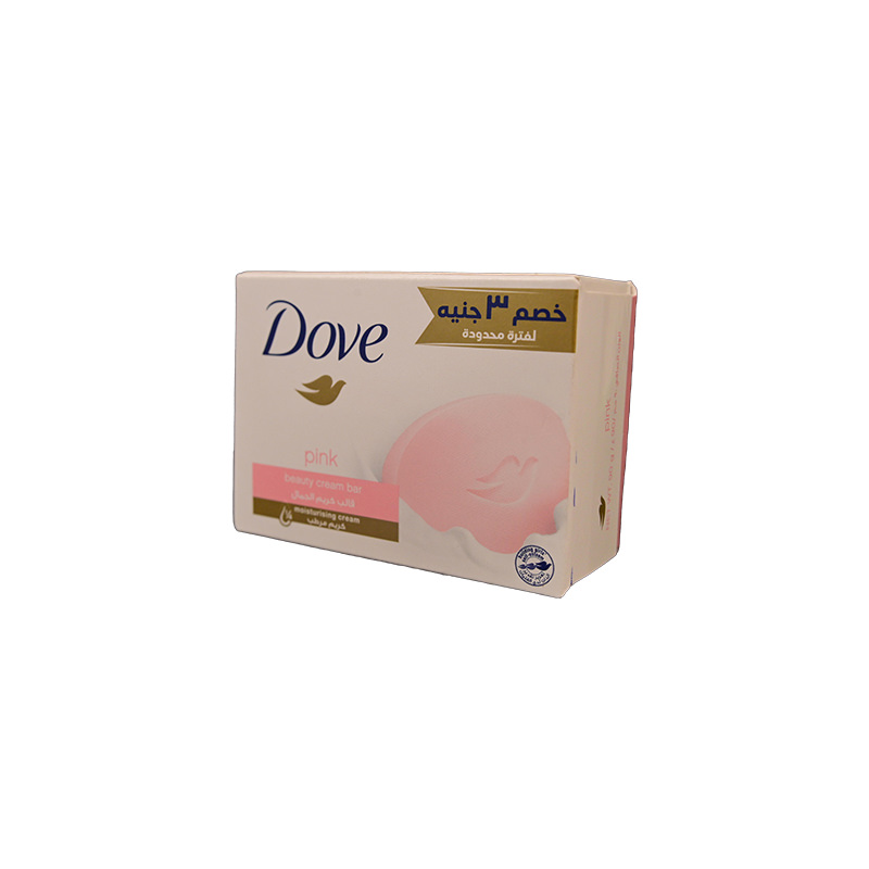 DOVE SOAP PINK BEAUTY CR BAR 100MG خصم 3 جنية