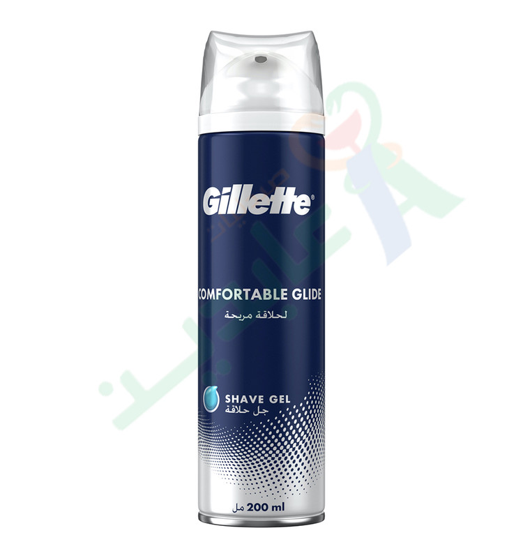 GILLETTE COMFORTABLE GLIDE SHAVE GEL 200ML--