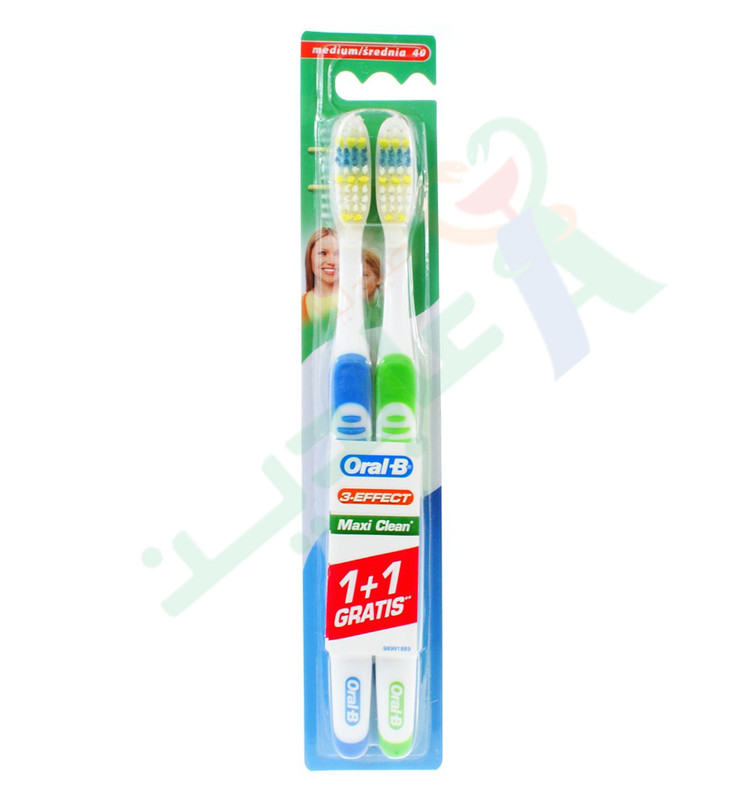 ORAL B MAX CLEAN INDICATOR 40 SOFT 1+1FREE