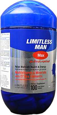 LIMITLESS MAN MAX 100TAB