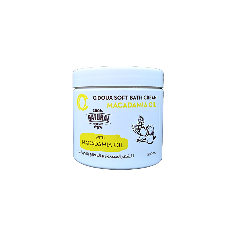 G DOUX BATH CREAM MACADAMIA OIL 500ML