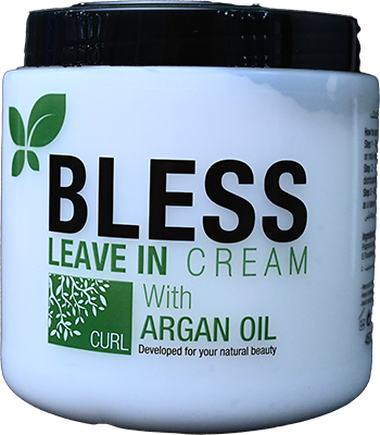 BLESS CURL HAIR CREAM WITH ARGAN OIL 450 ML