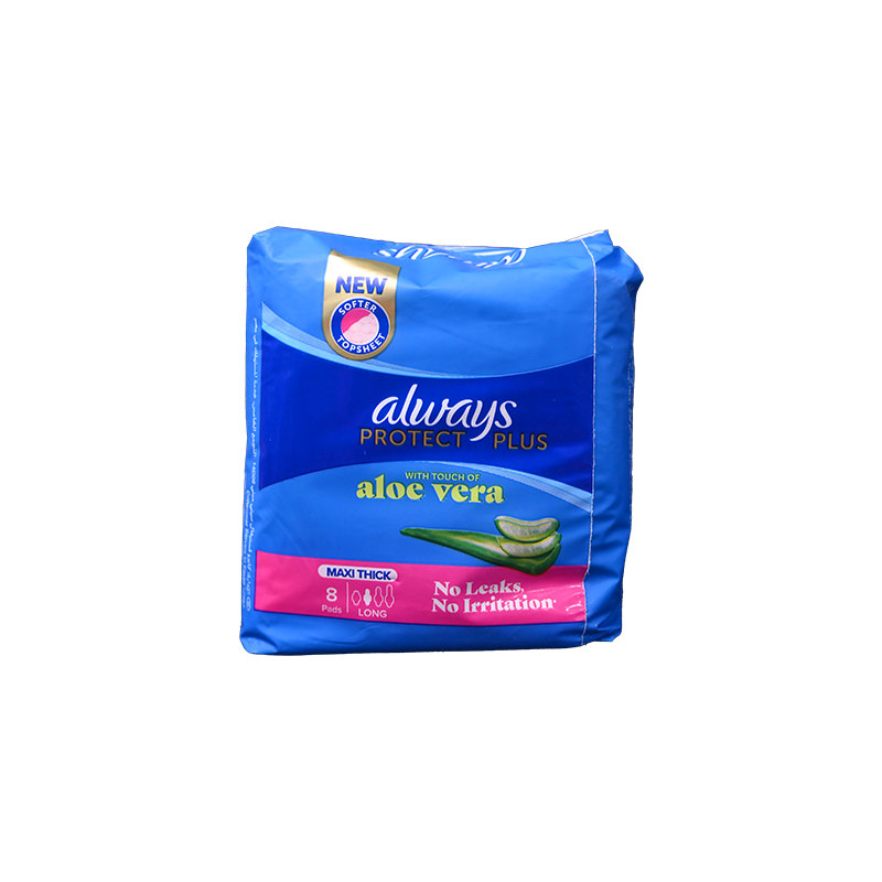 ALWAYS NO HEAT FEEL MAXI THICK LONG 8 PCS