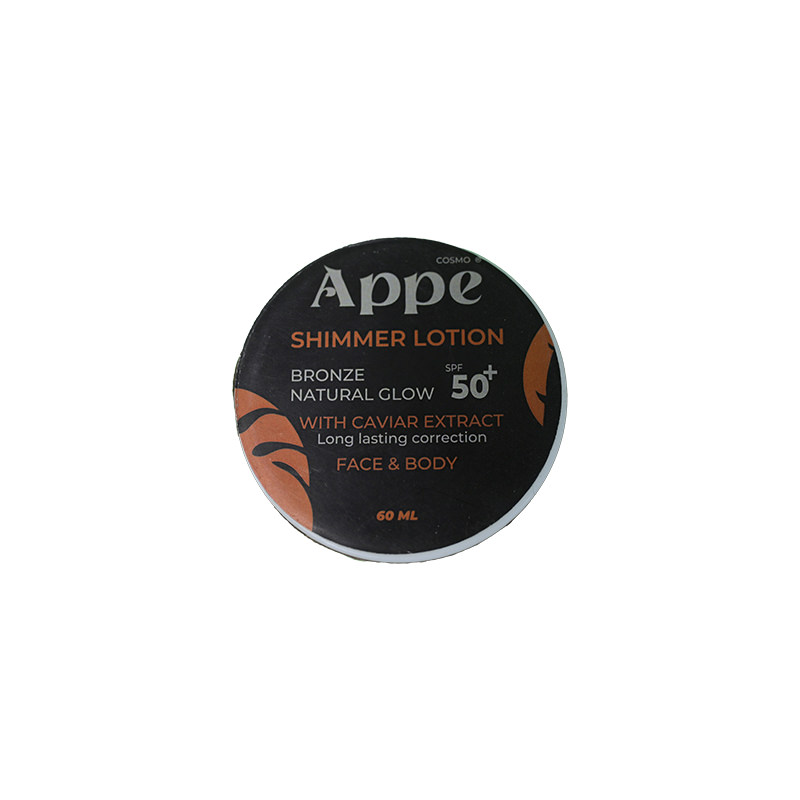 APPE SHIMMER LOTION BRONZE SPF 50+ 60 ML