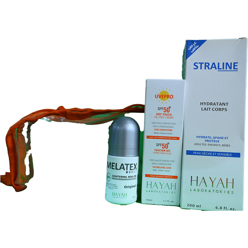 HAYAH STRALINE +SUN BLOCK+MELATEX ROLL ON OFFER