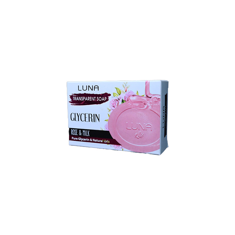 LUNA GLYCERIN WITH ROSE&MILK SOAP 100 GM