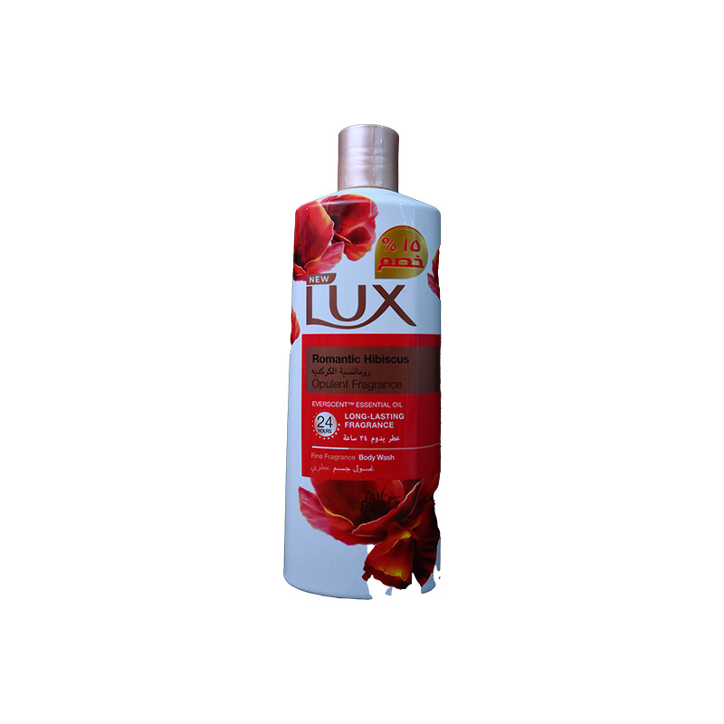 LUX ROMANTIC HIBISCUS BODY WASH 500 ML 15% OFFER