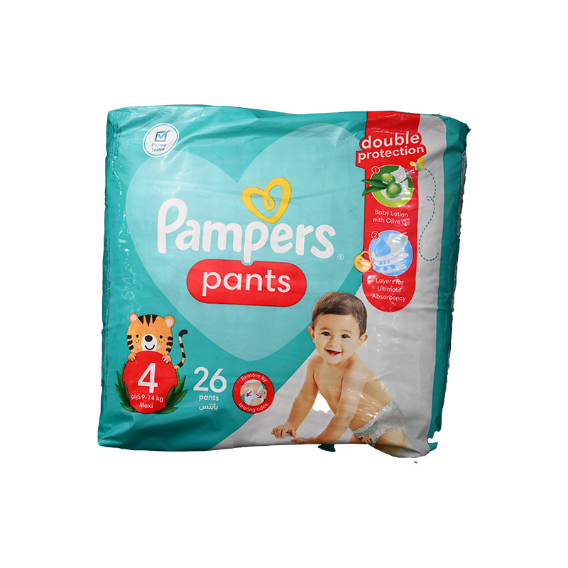 PAMPERS PANTS SIZE (4) 26 DIAPER