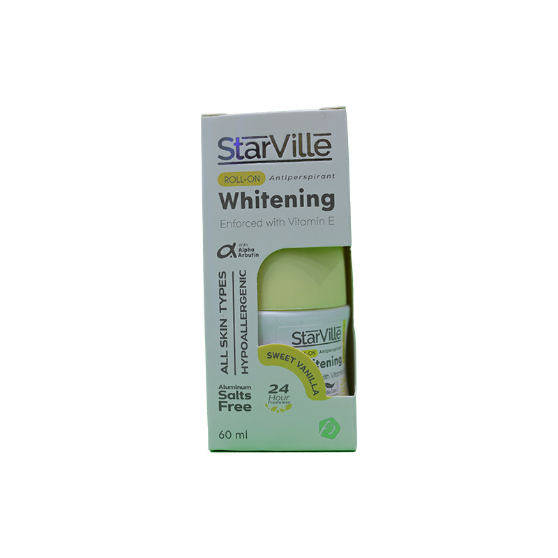 STARVILLE WHITWNING ROLL-ON SWEET VANILLA 60ML