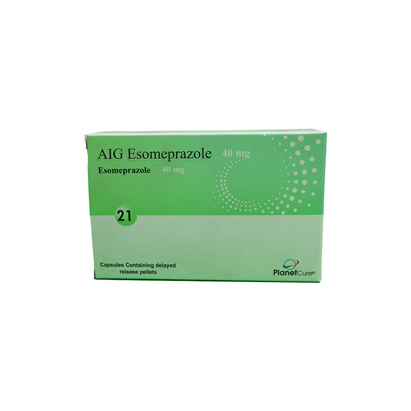 AIG ESOMEPRAZOLE 40 MG 21 TAB $
