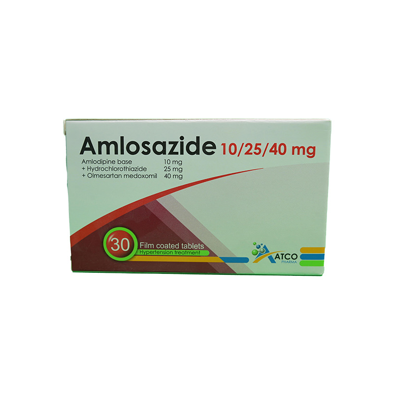 AMLOSAZIDE 10/25/40 MG 30 TAB