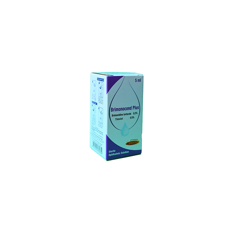 BRIMONOCOND PLUS EYE DROPS 5 ML