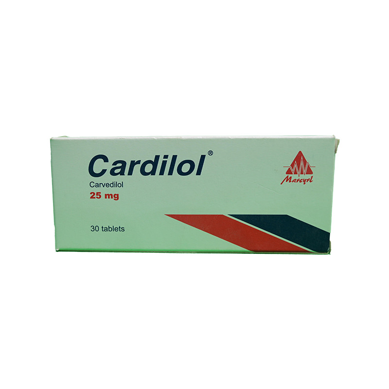 CARDILOL 25 MG 30 TAB
