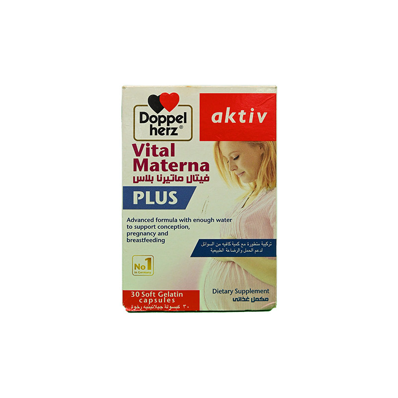 DOPPEL HERZ VITAL MATERNA PLUS 30 CAP