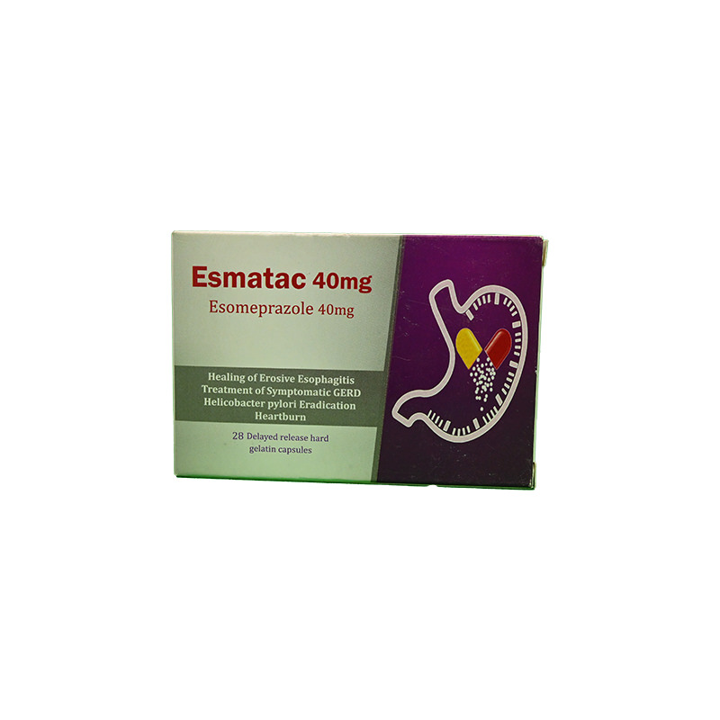 ESMATAC 40 MG 28 CAP