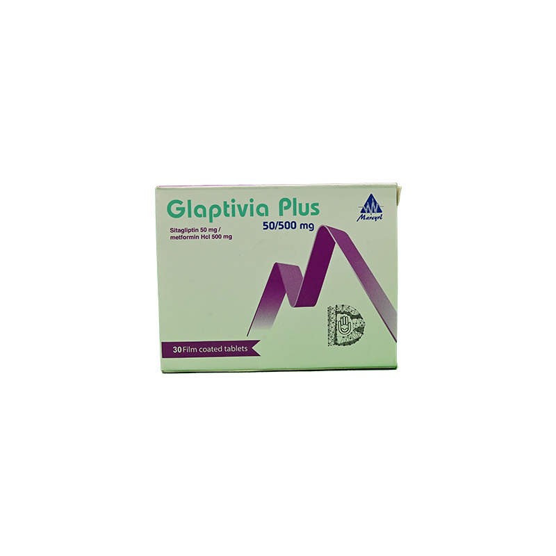 GLAPTIVIA PLUS 50/500 MG 30 TAB