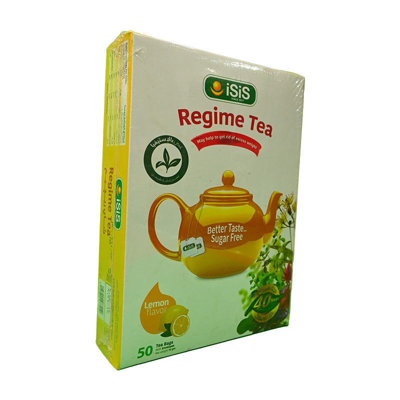 ISIS REGIME TEA 50 TEA BAGS LEMON
