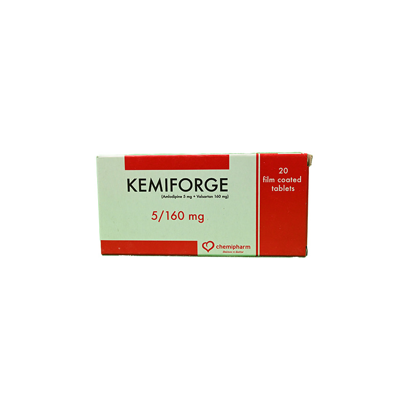 KEMIFORGE 5/160 MG 20 TAB