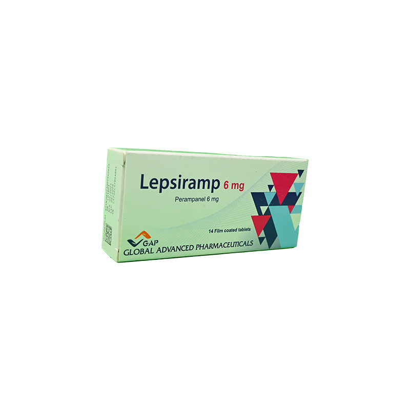 LEPSIRAMP 6 MG 14 TAB