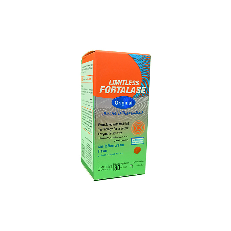 LIMITLESS FORTALASE SYRUP 80 ML