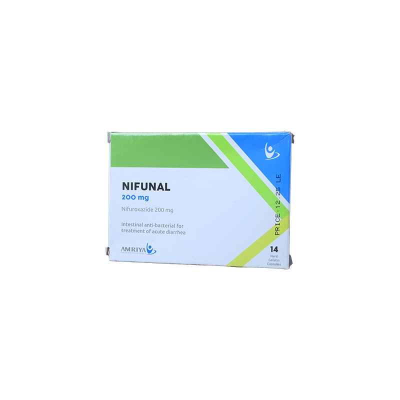 NIFUNAL 200 MG 14 CAP