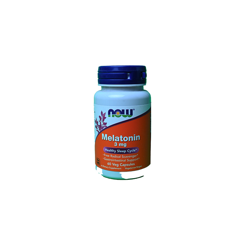 NOW MELATONIN 3MG 60 CAP