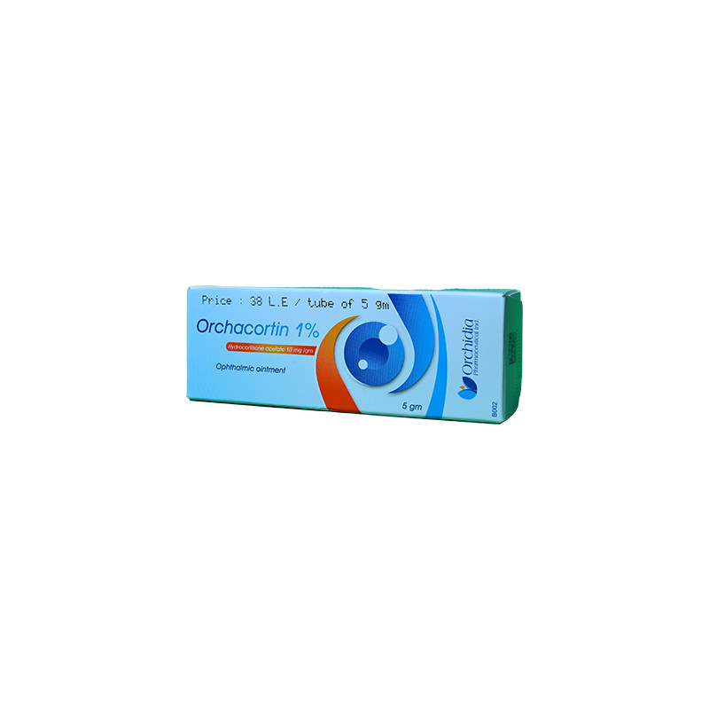 ORCHACORTIN 1 % 5 GM OINTMENT
