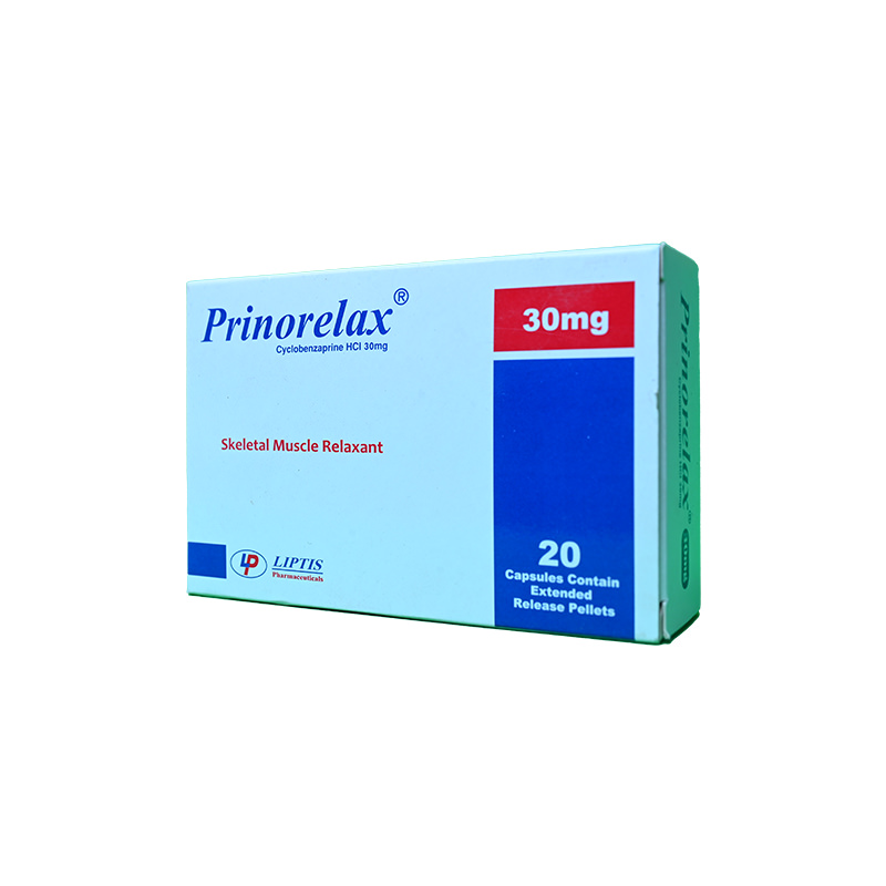 PRINORELAX 30 MG 20 CAP