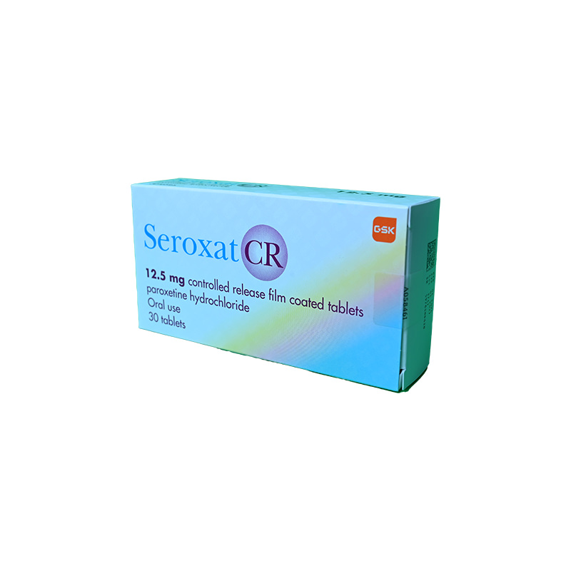 SEROXAT 12.50 MG CR 30 TAB