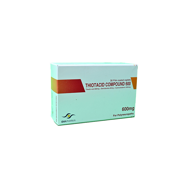THIOTACID COMPOUND 600 MG 30 CAP