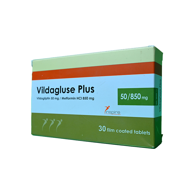 VILDAGLUSE PLUS 50 /850 MG 30 TAB