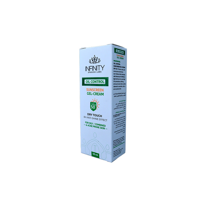 INFINITY OIL CONTROL SUNSCREEN GEL-CREAM 50 ML 1 BOX