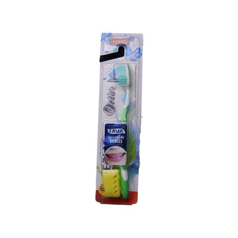 EAMA ORTHO SPECIAL CUTFOR BRACES HARD TOOTHBRUSH 1 BOX